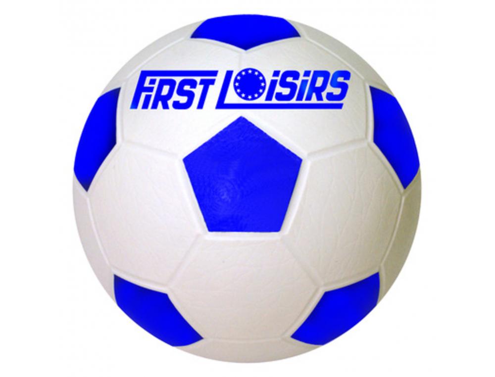 BALLON DE FOOTBALL FIRTS LOISIRS ENTRAINEMENT PVC 32   PANNEAUX TAILLE 5 20 CM 300G