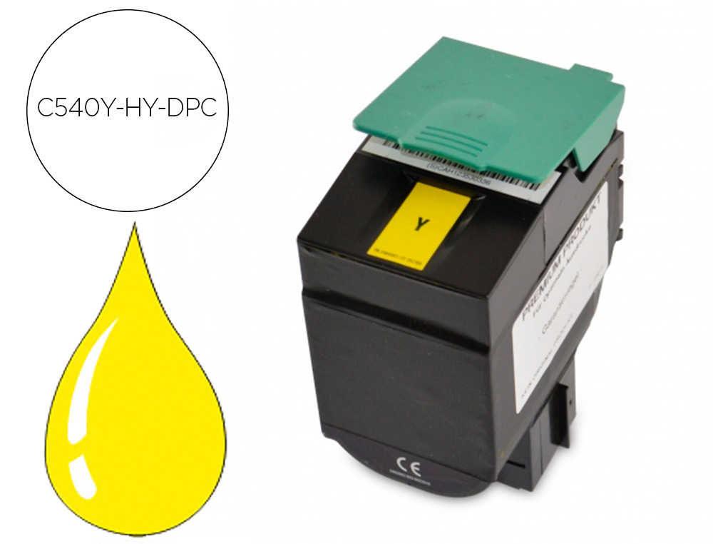 TONER DPC COMPATIBLE LEXMARK C540H1YG